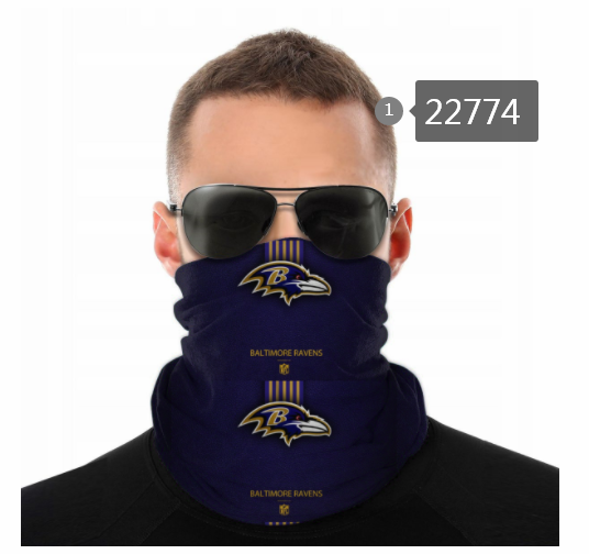 2021 NFL Baltimore Ravens 151 Dust mask with filter